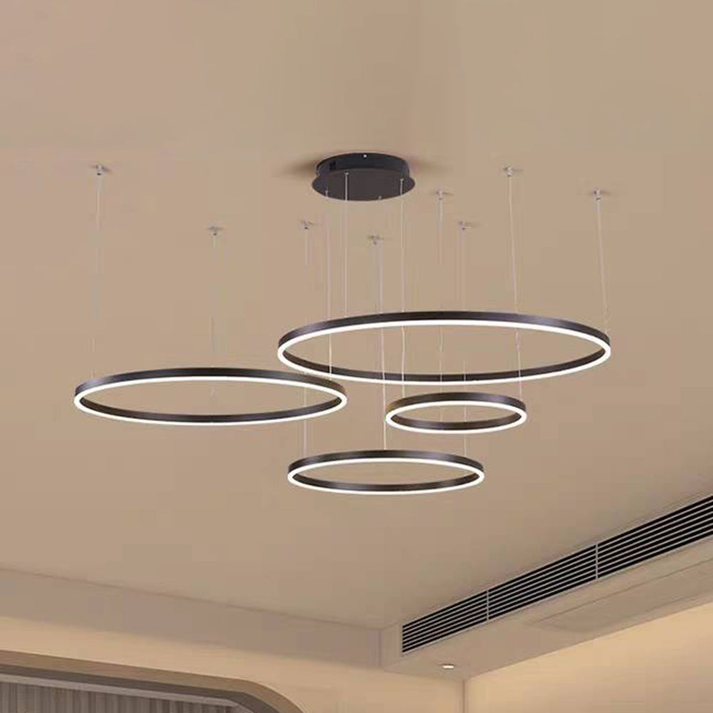 Arisha – Lampada a sospensione LED ad anelli – dettaglio 25