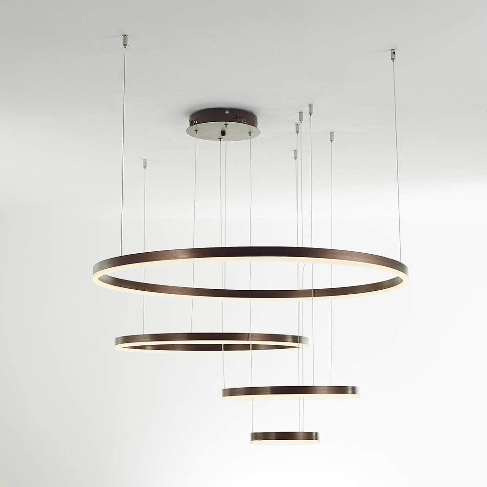 Arisha – Lampada a sospensione LED ad anelli – dettaglio 26