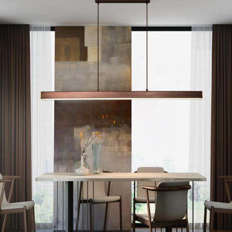 Arisha – Lampada a sospensione LED lineare – dettaglio 9