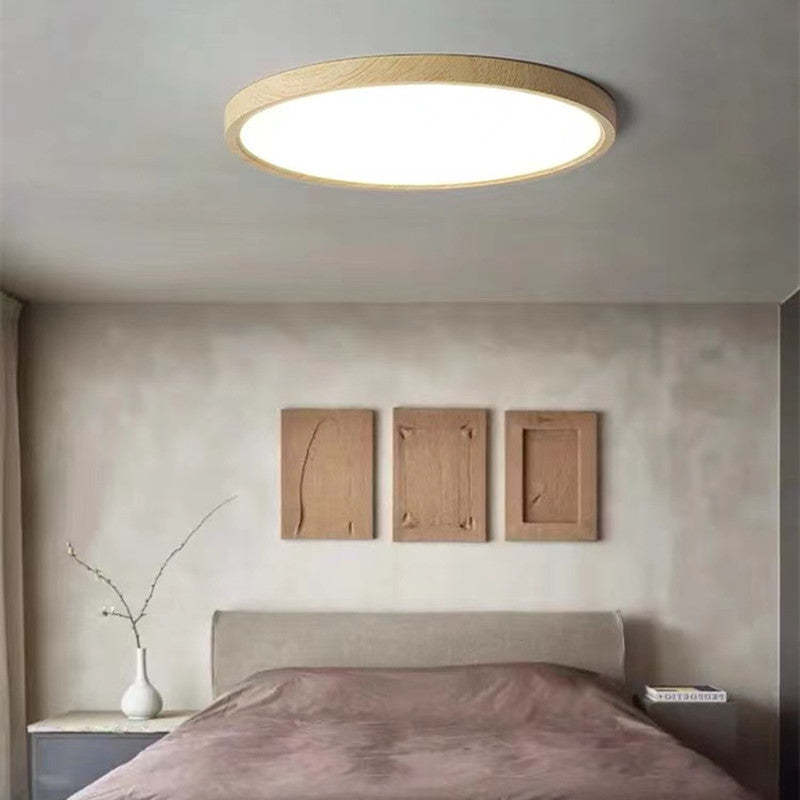 Muto Plafoniere Legno Rotonde Soggiorno Moderne